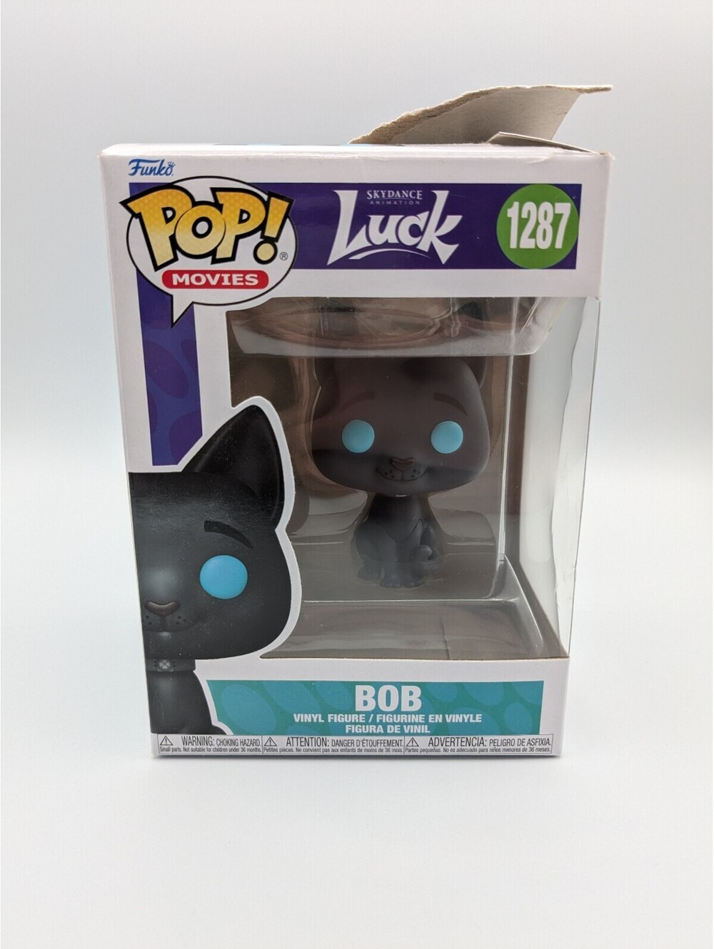 Funko Pop Movies Bob #1287 Skydance Animation Luck Vinyl